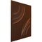 Ekena Millwork 11 7/8in. W x 11 7/8in. H Artisan EnduraWall Decorative 3D Wall Panel Covers 0.98 Sq. Ft. WP12X12ARDRU - alternate 3